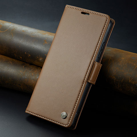 Coque Portefeuille Livre Cuir Etui Clapet C04S pour Xiaomi Redmi Note 12R 5G Marron