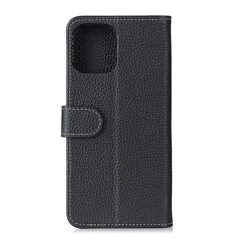Coque Portefeuille Livre Cuir Etui Clapet C06 pour Xiaomi Mi 11 Lite 5G Noir