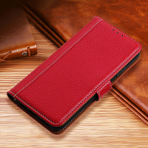 Coque Portefeuille Livre Cuir Etui Clapet H01 pour Apple iPhone 14 Rouge