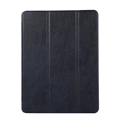 Coque Portefeuille Livre Cuir Etui Clapet H02 pour Apple iPad Mini 5 (2019) Bleu