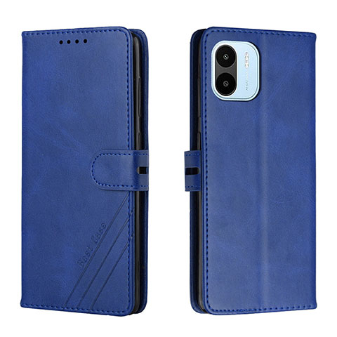 Coque Portefeuille Livre Cuir Etui Clapet H02X pour Xiaomi Redmi A2 Bleu