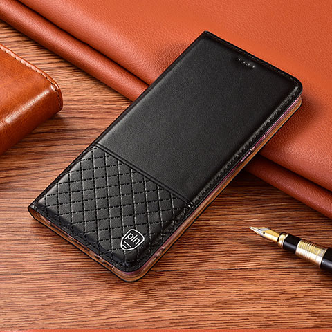 Coque Portefeuille Livre Cuir Etui Clapet H07P pour Samsung Galaxy Note 20 5G Noir