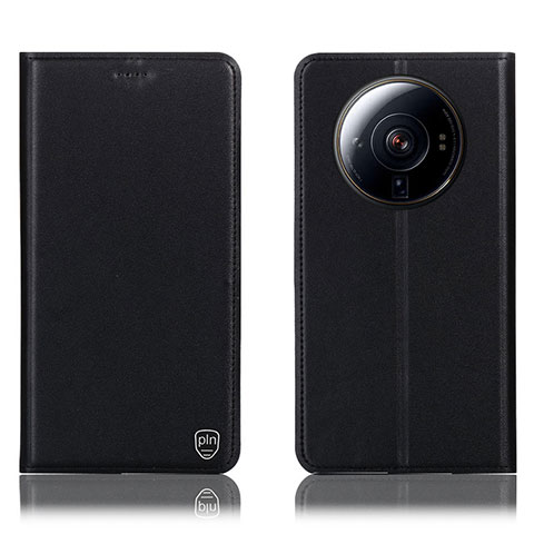 Coque Portefeuille Livre Cuir Etui Clapet H09P pour Xiaomi Mi 12 Ultra 5G Noir