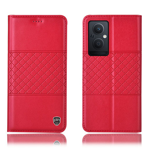 Coque Portefeuille Livre Cuir Etui Clapet H10P pour OnePlus Nord N20 5G Rouge