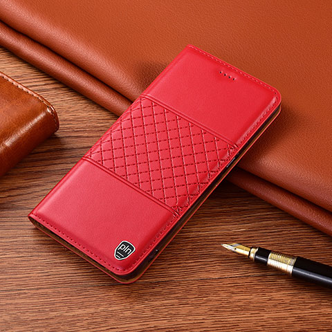 Coque Portefeuille Livre Cuir Etui Clapet H11P pour OnePlus Ace 2V 5G Rouge