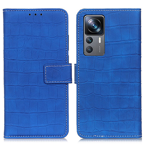 Coque Portefeuille Livre Cuir Etui Clapet K07Z pour Xiaomi Mi 12T Pro 5G Bleu