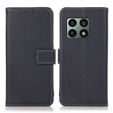 Coque Portefeuille Livre Cuir Etui Clapet K08Z pour OnePlus 10 Pro 5G Bleu Royal