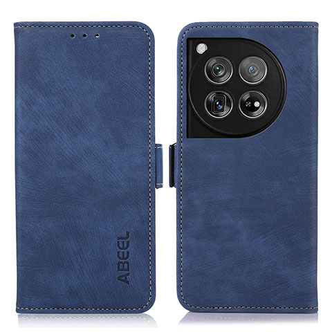 Coque Portefeuille Livre Cuir Etui Clapet K08Z pour OnePlus Ace 3 5G Bleu
