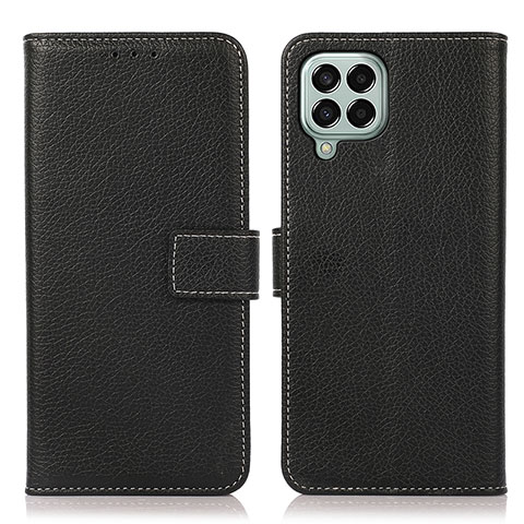 Coque Portefeuille Livre Cuir Etui Clapet K08Z pour Samsung Galaxy M33 5G Noir