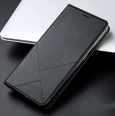 Coque Portefeuille Livre Cuir Etui Clapet L01 pour Huawei Honor 9 Lite Noir