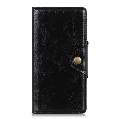 Coque Portefeuille Livre Cuir Etui Clapet L01 pour Huawei Y8p Noir