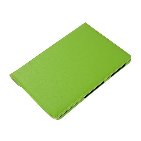 Coque Portefeuille Livre Cuir Etui Clapet L01 pour Samsung Galaxy Tab S6 Lite 4G 10.4 SM-P615 Vert