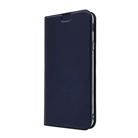 Coque Portefeuille Livre Cuir Etui Clapet L01 pour Sony Xperia XA3 Ultra Bleu