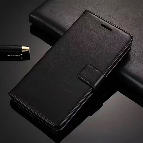 Coque Portefeuille Livre Cuir Etui Clapet L01 pour Vivo X50 Lite Noir