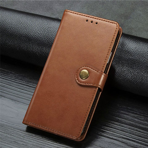 Coque Portefeuille Livre Cuir Etui Clapet L01 pour Xiaomi Mi Note 10 Lite Orange