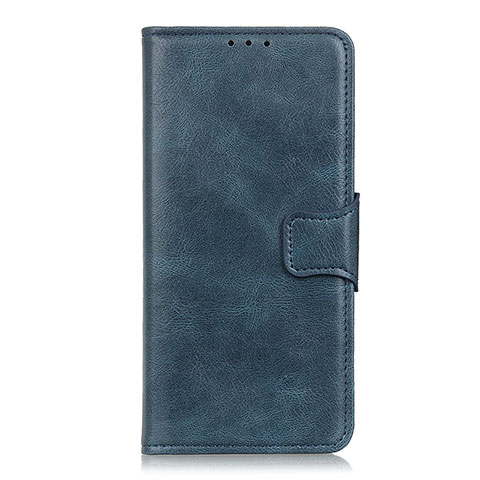Coque Portefeuille Livre Cuir Etui Clapet L02 pour Apple iPhone 12 Mini Bleu