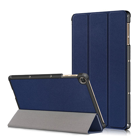Coque Portefeuille Livre Cuir Etui Clapet L02 pour Huawei MatePad T 10s 10.1 Bleu