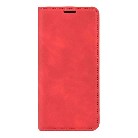 Coque Portefeuille Livre Cuir Etui Clapet L02 pour Huawei P40 Pro Rouge