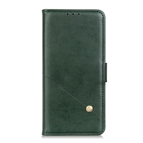 Coque Portefeuille Livre Cuir Etui Clapet L02 pour LG K92 5G Vert