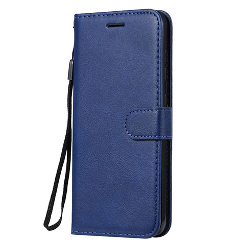 Coque Portefeuille Livre Cuir Etui Clapet L02 pour Nokia 7.2 Bleu