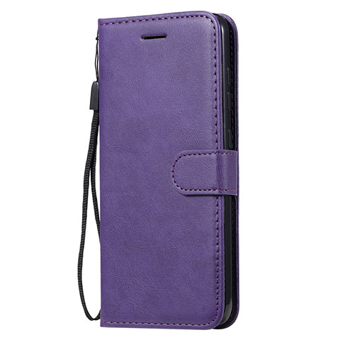 Coque Portefeuille Livre Cuir Etui Clapet L02 pour Nokia 7.2 Violet