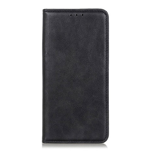Coque Portefeuille Livre Cuir Etui Clapet L02 pour Samsung Galaxy M01 Core Noir