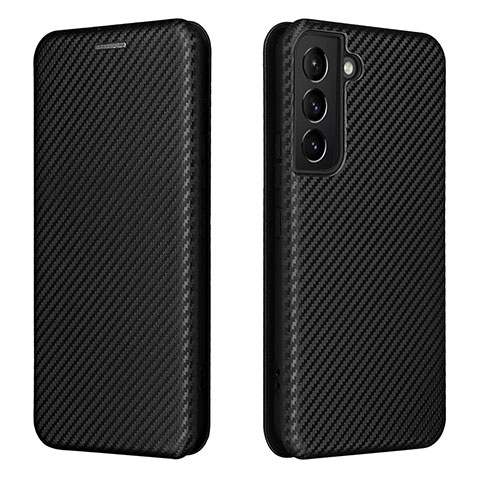 Coque Portefeuille Livre Cuir Etui Clapet L02Z pour Samsung Galaxy S22 5G Noir