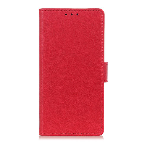 Coque Portefeuille Livre Cuir Etui Clapet L03 pour Apple iPhone 12 Rouge