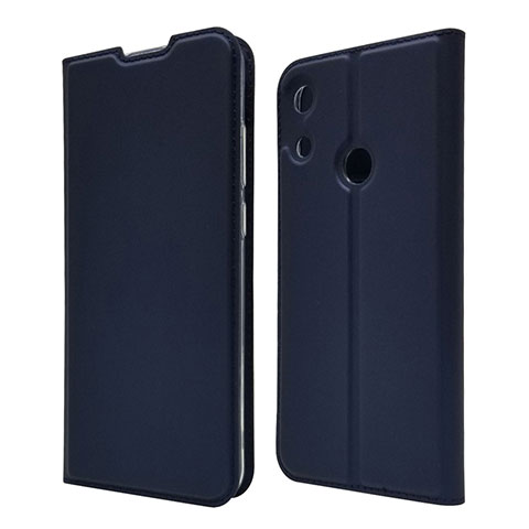 Coque Portefeuille Livre Cuir Etui Clapet L03 pour Huawei Honor 8A Bleu