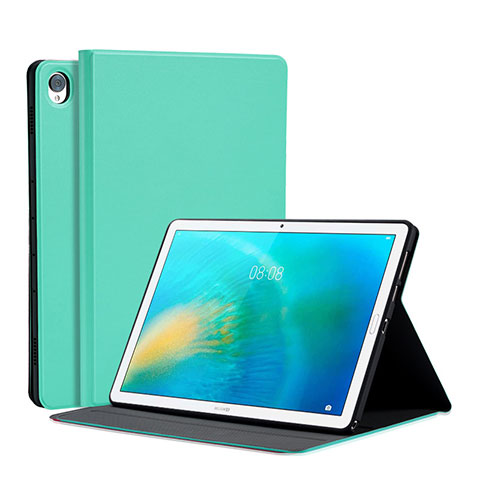 Coque Portefeuille Livre Cuir Etui Clapet L03 pour Huawei MatePad 10.8 Pastel Vert