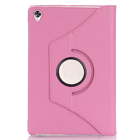 Coque Portefeuille Livre Cuir Etui Clapet L03 pour Huawei MediaPad M6 8.4 Rose