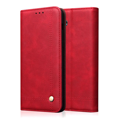 Coque Portefeuille Livre Cuir Etui Clapet L03 pour Realme X50 Pro 5G Rouge