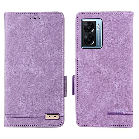Coque Portefeuille Livre Cuir Etui Clapet L03Z pour OnePlus Nord N300 5G Violet
