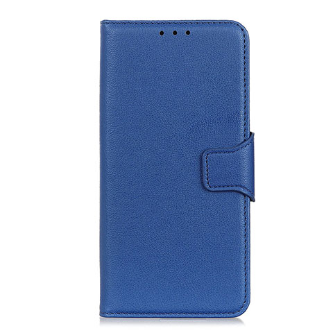 Coque Portefeuille Livre Cuir Etui Clapet L04 pour LG Velvet 4G Bleu