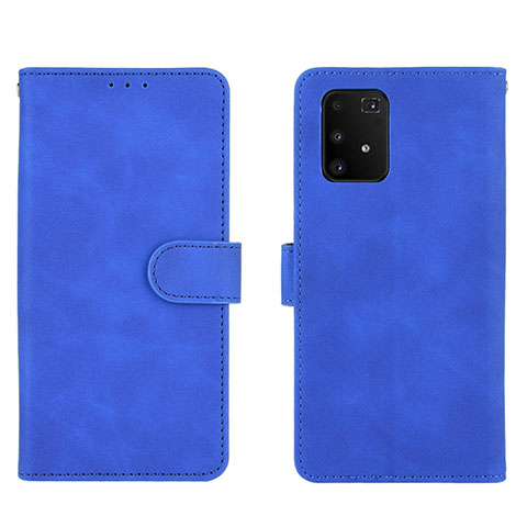 Coque Portefeuille Livre Cuir Etui Clapet L05Z pour Samsung Galaxy S10 Lite Bleu