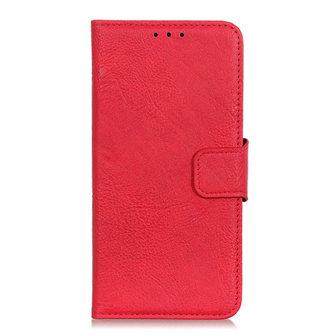 Coque Portefeuille Livre Cuir Etui Clapet L06 pour OnePlus 7T Pro 5G Rouge