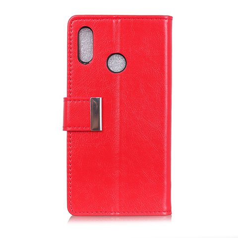 Coque Portefeuille Livre Cuir Etui Clapet L07 pour Asus Zenfone Max ZB555KL Rouge