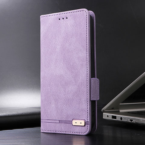 Coque Portefeuille Livre Cuir Etui Clapet L07Z pour Xiaomi Mi 14 Pro 5G Violet