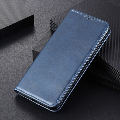 Coque Portefeuille Livre Cuir Etui Clapet L08 pour LG K41S Bleu