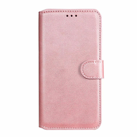 Coque Portefeuille Livre Cuir Etui Clapet L08 pour Xiaomi Redmi Note 9 Pro Or Rose