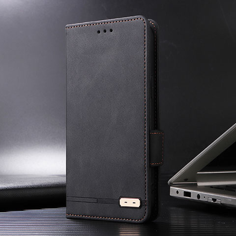 Coque Portefeuille Livre Cuir Etui Clapet L08Z pour Xiaomi Redmi Note 11T Pro 5G Noir