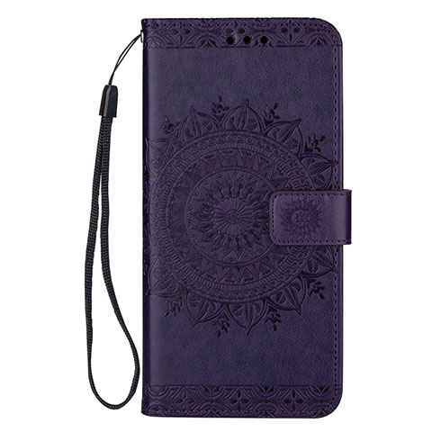 Coque Portefeuille Livre Cuir Etui Clapet L09 pour Samsung Galaxy S20 Ultra 5G Violet