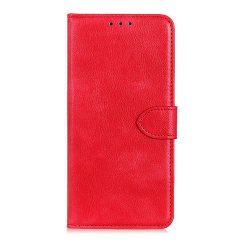 Coque Portefeuille Livre Cuir Etui Clapet L10 pour Huawei Y5p Rouge
