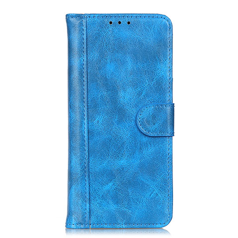 Coque Portefeuille Livre Cuir Etui Clapet L10 pour Realme X7 Pro 5G Bleu Ciel