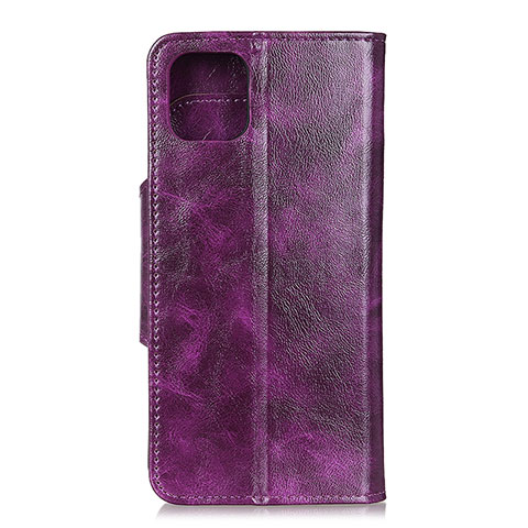 Coque Portefeuille Livre Cuir Etui Clapet L11 pour Huawei Honor 30S Violet