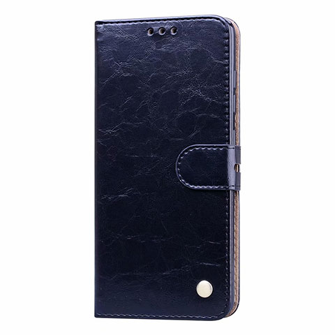 Coque Portefeuille Livre Cuir Etui Clapet L23 pour Samsung Galaxy A71 5G Bleu