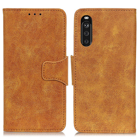 Coque Portefeuille Livre Cuir Etui Clapet M03L pour Sony Xperia 10 III Kaki