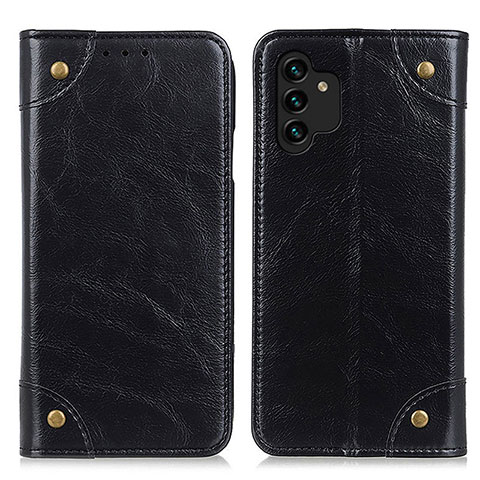 Coque Portefeuille Livre Cuir Etui Clapet M04L pour Samsung Galaxy A04s Noir