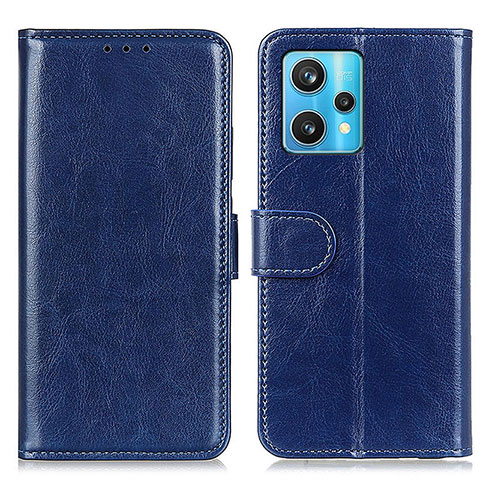 Coque Portefeuille Livre Cuir Etui Clapet M07L pour Realme 9 Pro 5G Bleu