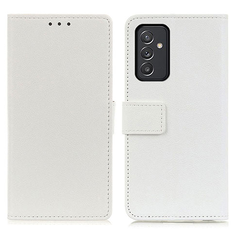 Coque Portefeuille Livre Cuir Etui Clapet M08L pour Samsung Galaxy A25 5G Blanc